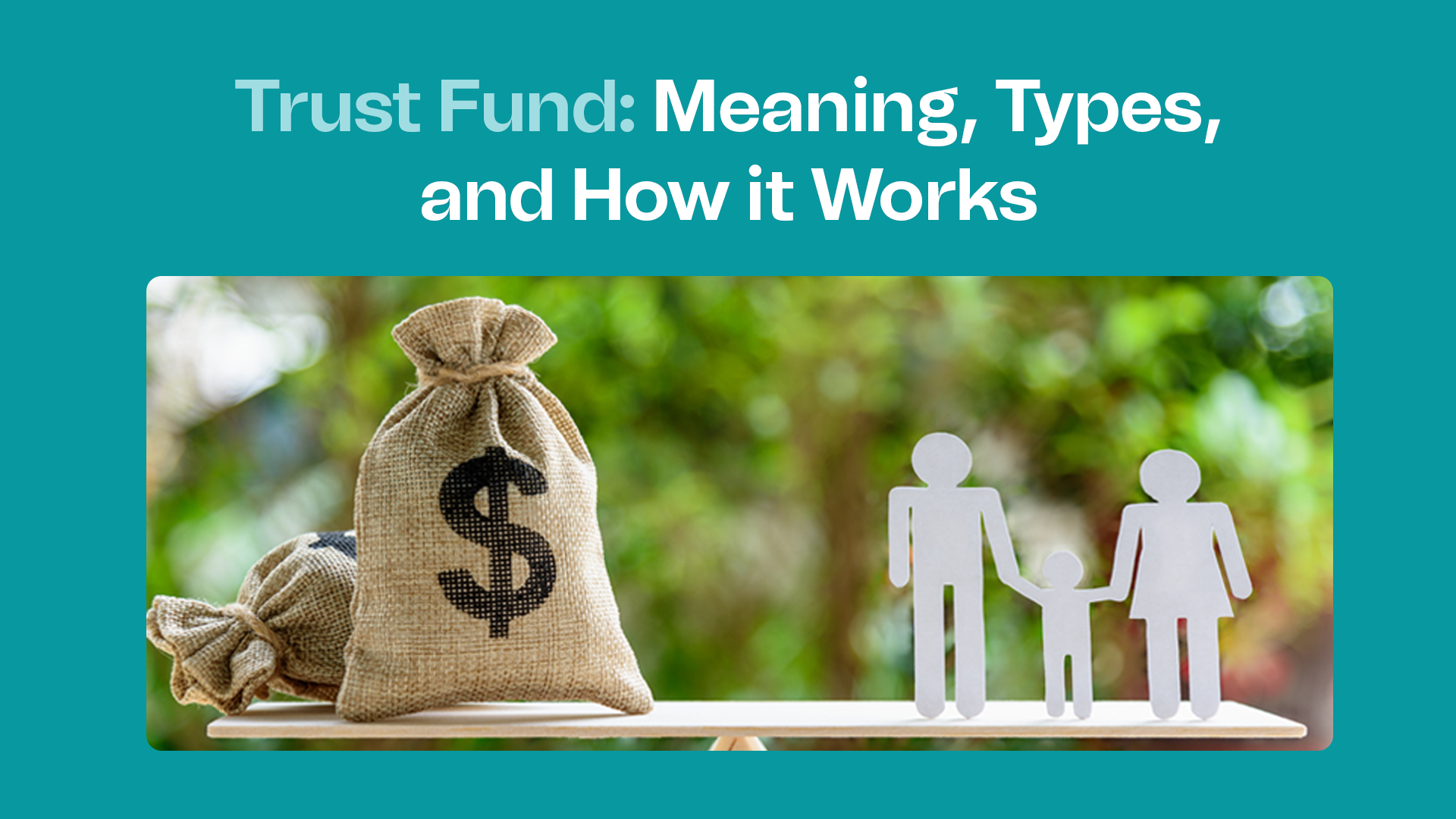 Trust Fund: Meaning, Types, and How it Works - MoneyRise